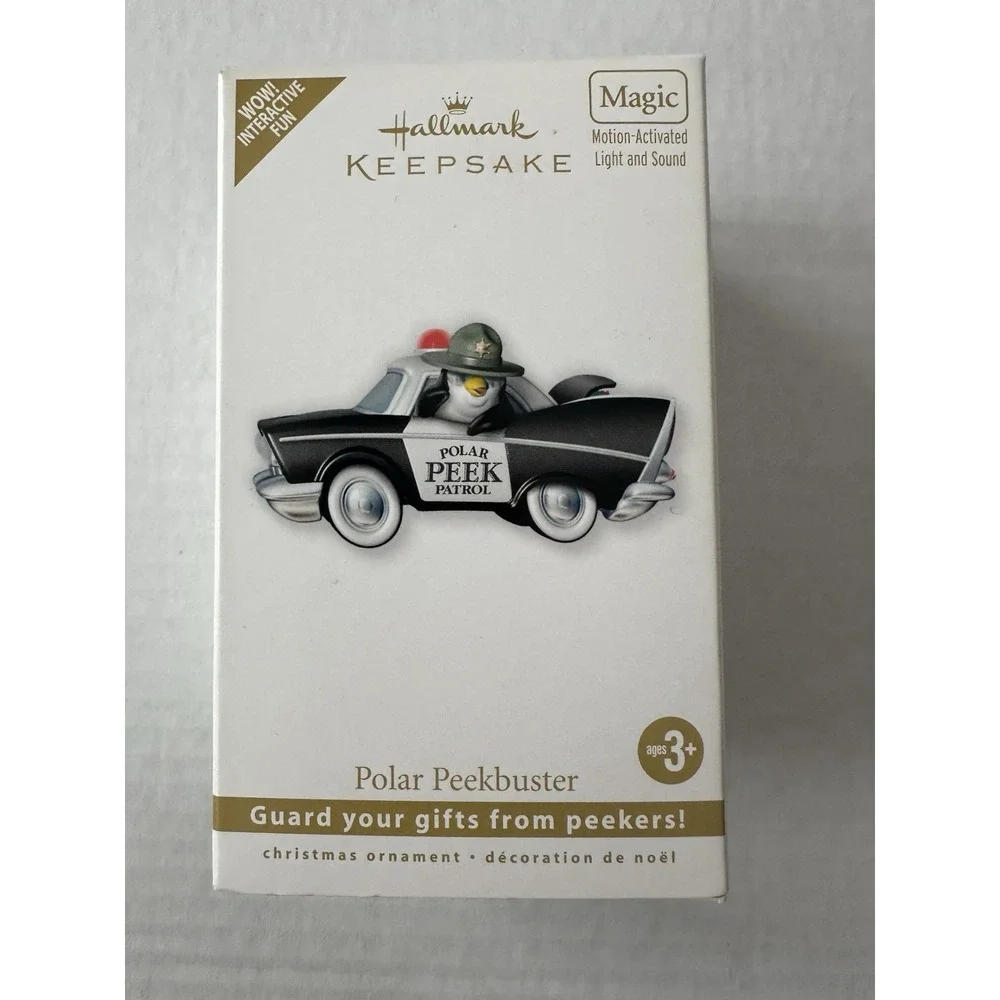 Hallmark Keepsake Polar Peakbuster Christmas Ornament